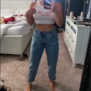 Zara mom jeans